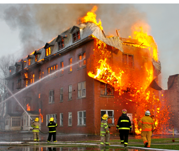 Entebbe Municipality headquarters and Kakungulu Memorial Catches Fire as Police Manages Damage.