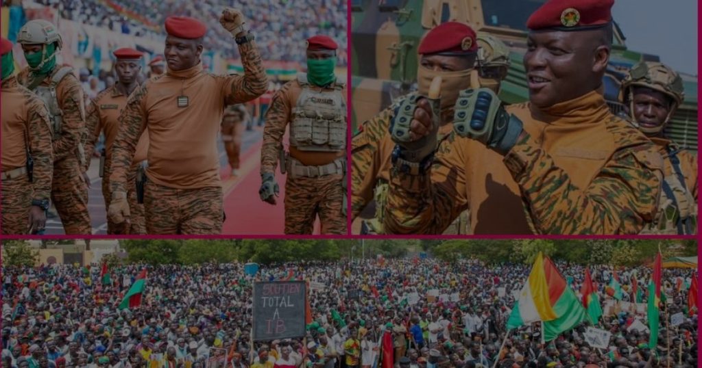 burkina-faso-erupts:-thousands-swarm-streets-to-defend-ibrahim-traore-after-us.-accusations-and-foiled-coup-plot